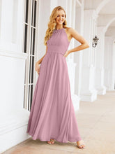 Numbersea Keyhole Bridesmaid Dresses Sleeveless Formal Evening Party Prom Gowns 28043