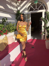 Strapless Yellow Sheath Dress Short Homecoming Dress Y1954