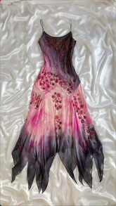 Gorgeous Spaghetti Straps Chiffon Beaded Evening Dress Mermaid Prom Dress Y8222