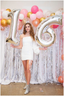One Sleeve Dress White Homecoming Dress 22nd Birthday Outfit Dress Y2288