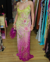 Gorgeous Chiffon Sequin Beaded Evening Dress Long Prom Dress Y8295