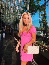 Puff Sleeves Homecoming Dress Summer Casual Dress Y3018