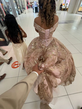 Glamorous Off The Shoulder Ball Gown,Sweet 16 Dress,Princess Dress Y6502