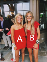 Different Style Red Homecoming Dress Graduation Dress Y2072