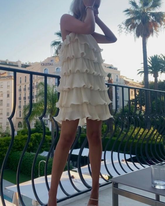 New Arrival Multi-layered Homecoming Dress Party Dress Y2796