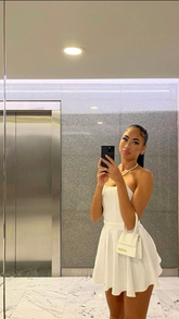 Cute White Strapless Homecoming Dress White Party Dress Y1888