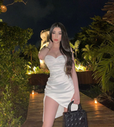 Sexy White Homecoming Dress White Party Dress Y2645