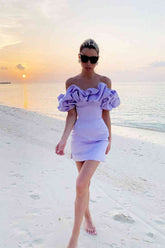 Vestido de fiesta de cumpleaños Vestidos de regreso a casa