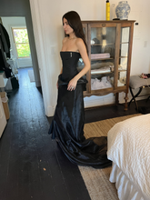 Charming Black Prom Dress Retro Black Evening Dress Y4625