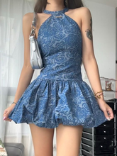 Vestido de fiesta con estampado en forma de A, ideal para 18 cumpleaños, Y7265