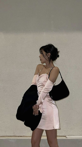 Simple Sheath Blush Pink 18th Birthday Dresses Short Birthday Outfits Pink Homecoming Dress Y6909