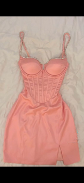 V-Neck Corset Mini Dress Sexy Homecoming Dress Y4077