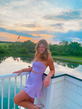 Light Purple Bodycon Dress Mini Homecoming Dress Y2956