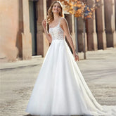 Luxury Lace Off Shoulder Sleeveless Women Mermaid Open Back Wedding Dresses 2025 Bridal Gowns Applqiues Spaghetti Straps Sexy