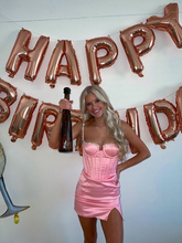 Pink Straps Homecoming Dress 21st Pink Birthday Outfit Dress Y1980