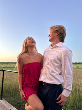 Strapless Semi Formal Dress Short Homecoming Dress Y3010