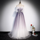 Stylish tulle long prom dress evening dress s100