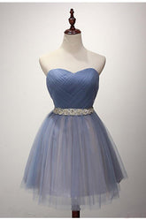 Strapless Mini Short Homecoming Cocktail Party Dresses PG112