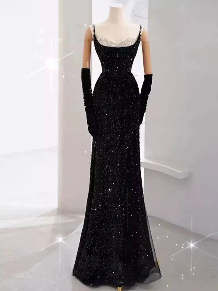 Mermaid Long Prom Dress New Arrival Sexy Slit Evening Dress Y6660 by simplepromdress