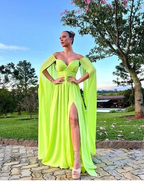 A-Line Evening Dress Elegant Dress Formal Wedding Guest Outfit Y6264 by simplepromdress