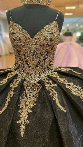 Vestidos de quinceañera con apliques de lentejuelas y cuentas, vestido de princesa con capa Y1516