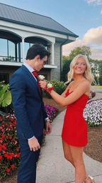 Red Strapless Tight Homecoming Dress 22nd Birthday Party Dress Y2976 by simplepromdress