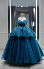 Fantastic Off The Shoulder Ball Gown,Princess Dress,18th Birthday Party Dress Y4385 by simplepromdress