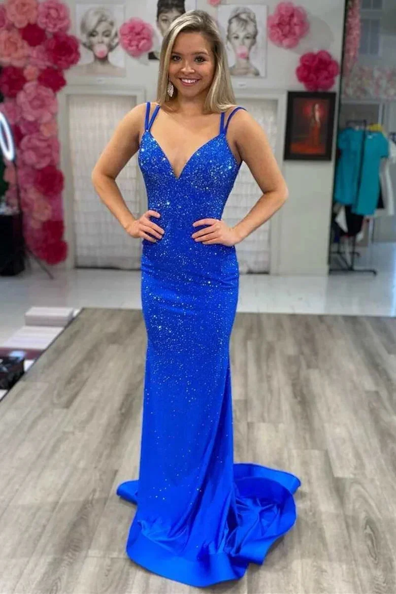 Mermaid Yellow Long Prom Dresses Backless Yellow Prom Dresses Formal Evening Dresses Y1562 by simplepromdress