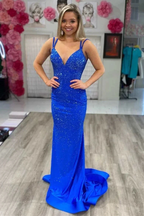 Mermaid Yellow Long Prom Dresses Backless Yellow Prom Dresses Formal Evening Dresses Y1562 by simplepromdress
