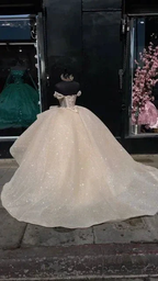 Luxury Quinceanera Dresses Applique Corset Ball Gown Prom Sweet 16 Dress Y4144 by simplepromdress