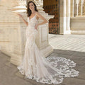 RODDRSYA Gorgeously Mermaid Wedding Dress For Bride Tulle Lace Appliques Court Train Sexy Wedding Gowns свадебное платье by payinti