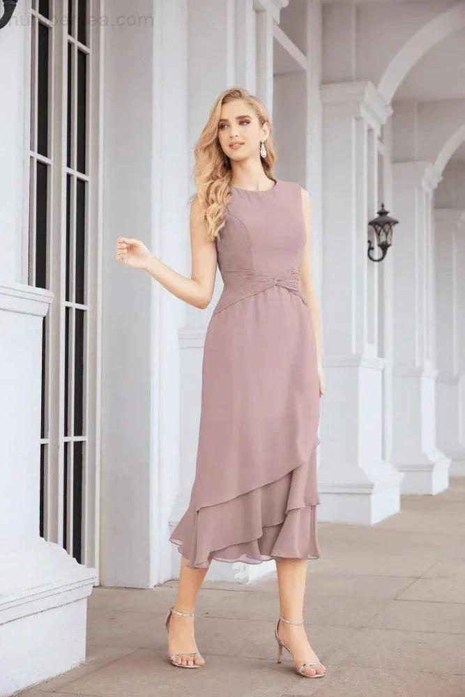 Sunnderly Two-Piece A-line Mother of The Bride Dress Formal Party Gown Dress SY28072 by numbersea