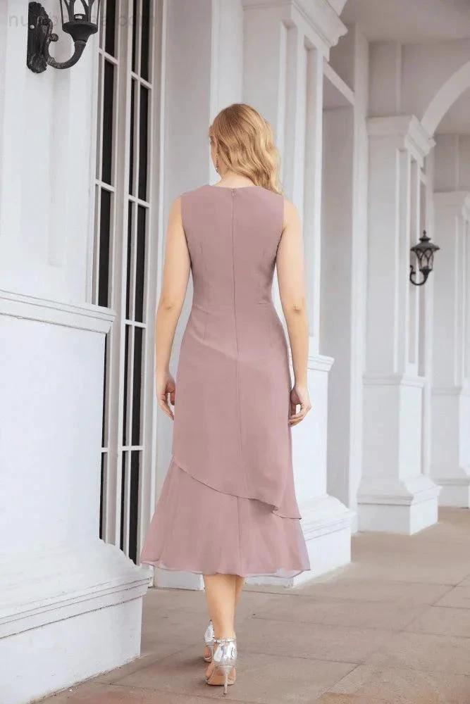 Sunnderly Two-Piece A-line Mother of The Bride Dress Formal Party Gown Dress SY28072 by numbersea