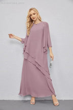 Mother of Bride Dresses with Open Front Lightweight Cardigan Formal Prom Gown 28081 by numbersea