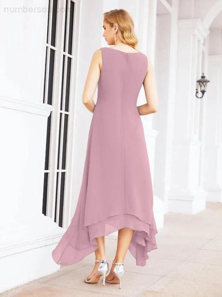 Sunnderly Two-Piece A-line Mother of The Bride Dress Formal Party Gown Dress SY28073 by numbersea