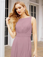 Numbersea Bridesmaid Dresses for Wedding Ruffles Long Formal Prom Gowns 28039 by numbersea