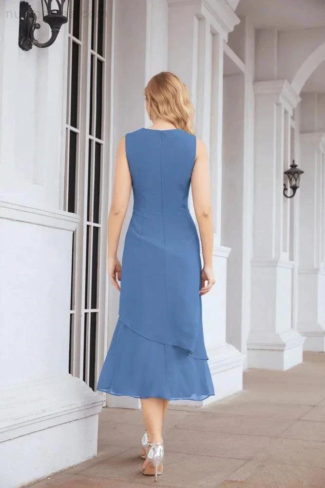 Sunnderly Two-Piece A-line Mother of The Bride Dress Formal Party Gown Dress SY28072 by numbersea