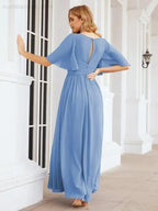 Numbersea Bridesmaid Dresses for Women Wedding Long Party Prom Dress 28068 by numbersea