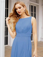 Numbersea Bridesmaid Dresses for Wedding Ruffles Long Formal Prom Gowns 28039 by numbersea