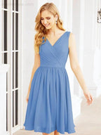 Numbersea Homecoming Dresses Knee Length Skirt V Back 28062 by numbersea