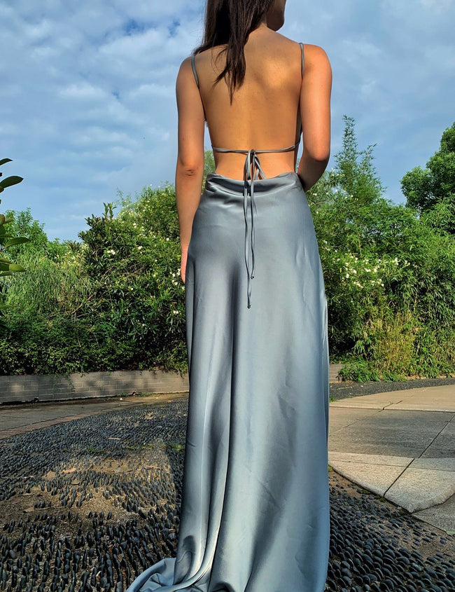 100% Mulberry Silk Saara Dress Gown Main Image