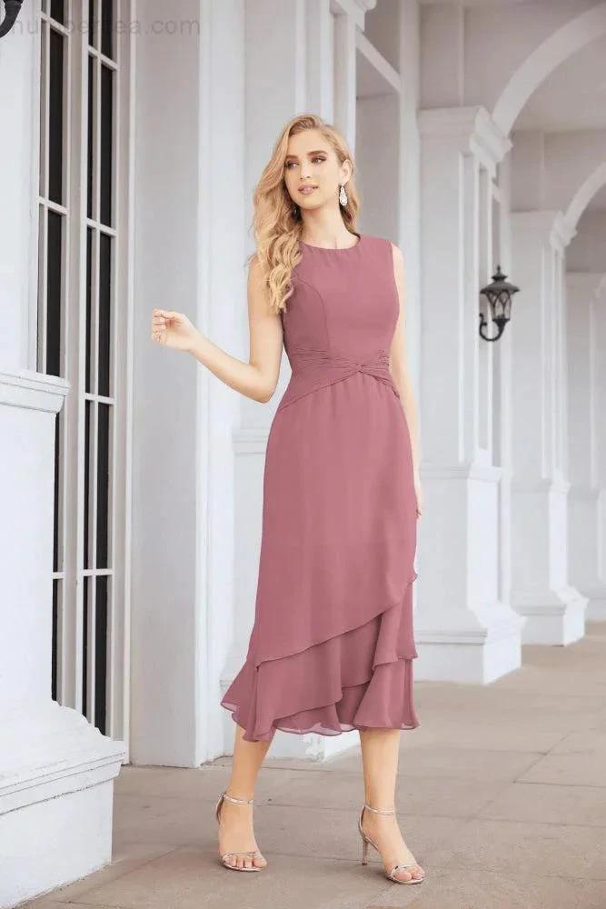 Sunnderly Two-Piece A-line Mother of The Bride Dress Formal Party Gown Dress SY28072 by numbersea