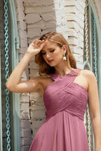 Halter Bridesmaid Dresses Formal Cocktail Prom Gown 28015 by numbersea