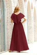 Numbersea Mother of The Bride Dresses Plus Size V-Neck Floor Length Formal Prom Dress for Wedding Guest 28020 by numbersea