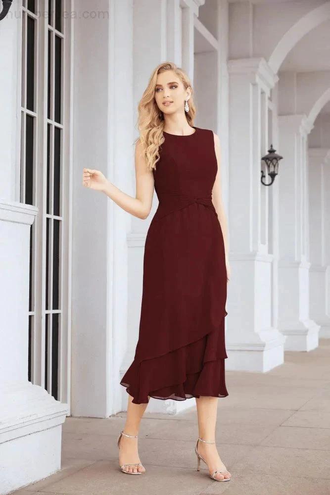 Sunnderly Two-Piece A-line Mother of The Bride Dress Formal Party Gown Dress SY28072 by numbersea