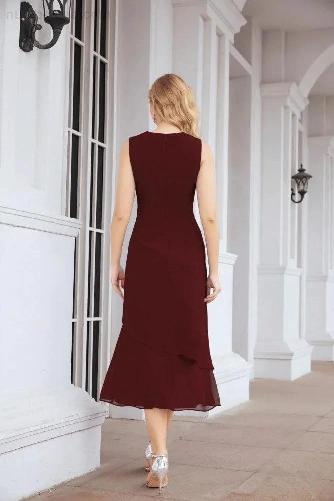 Sunnderly Two-Piece A-line Mother of The Bride Dress Formal Party Gown Dress SY28072 by numbersea