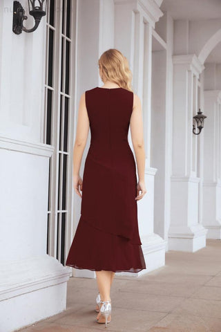 Sunnderly Two-Piece A-line Mother of The Bride Dress Formal Party Gown Dress SY28072