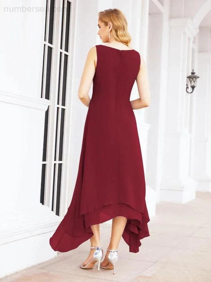 Sunnderly Two-Piece A-line Mother of The Bride Dress Formal Party Gown Dress SY28073 by numbersea