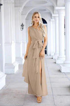 Ladies Chiffon One Shoulder Bridesmaid Evening Dress Wedding Party Evening Dress 28133 by numbersea