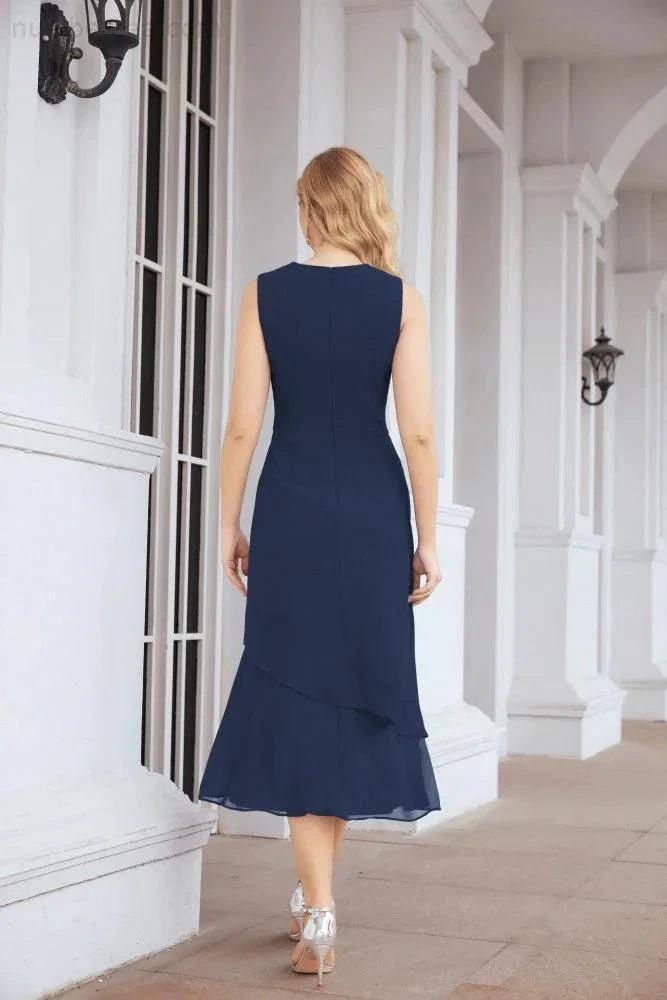 Sunnderly Two-Piece A-line Mother of The Bride Dress Formal Party Gown Dress SY28072 by numbersea